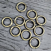 Кільце карабін 30 мм Антік