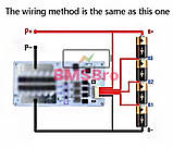 Контролер BMS 4S 12,8V(14.6V) LiFePO4 150А(300А) з активним балансуванням 8A, фото 10