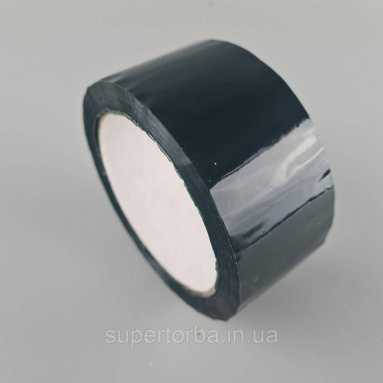 Скотч 45 мм/80м/38мк Темно-зелений "Супер Торба"(10,4/1,04), фото 1