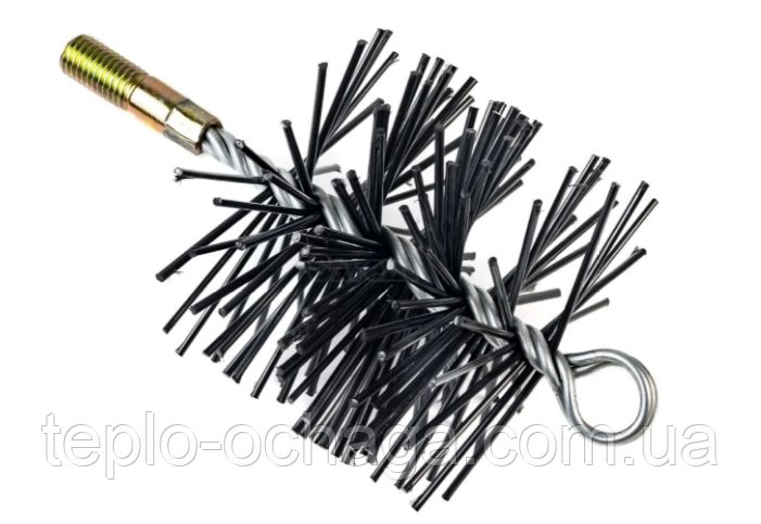 Щітка 100 мм пластик для димоходу Ecodym