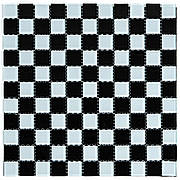 Мозаїка з декоративного скла 298х298х4,5 мм Шахматка SW-00002366
