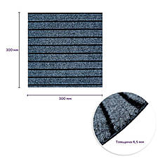 Самоклейна плитка під килимолін 300х300х4,5 мм SW-00002484, фото 3