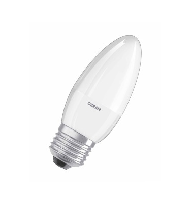 Лампа LED CL B40 DIM 4,8W 2700К FR E27 OSRAM димована 4058075435025