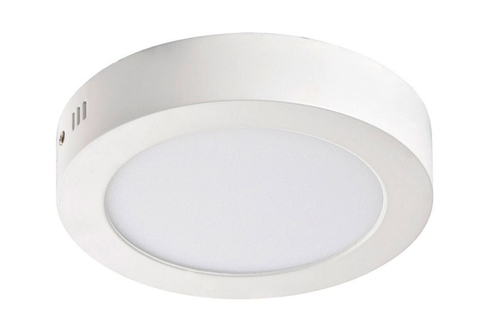 Світлодіодний LED світильник 12 W "круг" 4200 K d=170 мм 840 Lm накладний Євросвіт