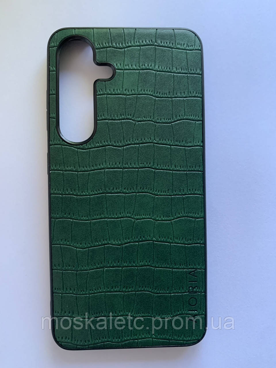 Чохол Python Leather Case на Samsung Galaxy S24, Зелений, фото 1