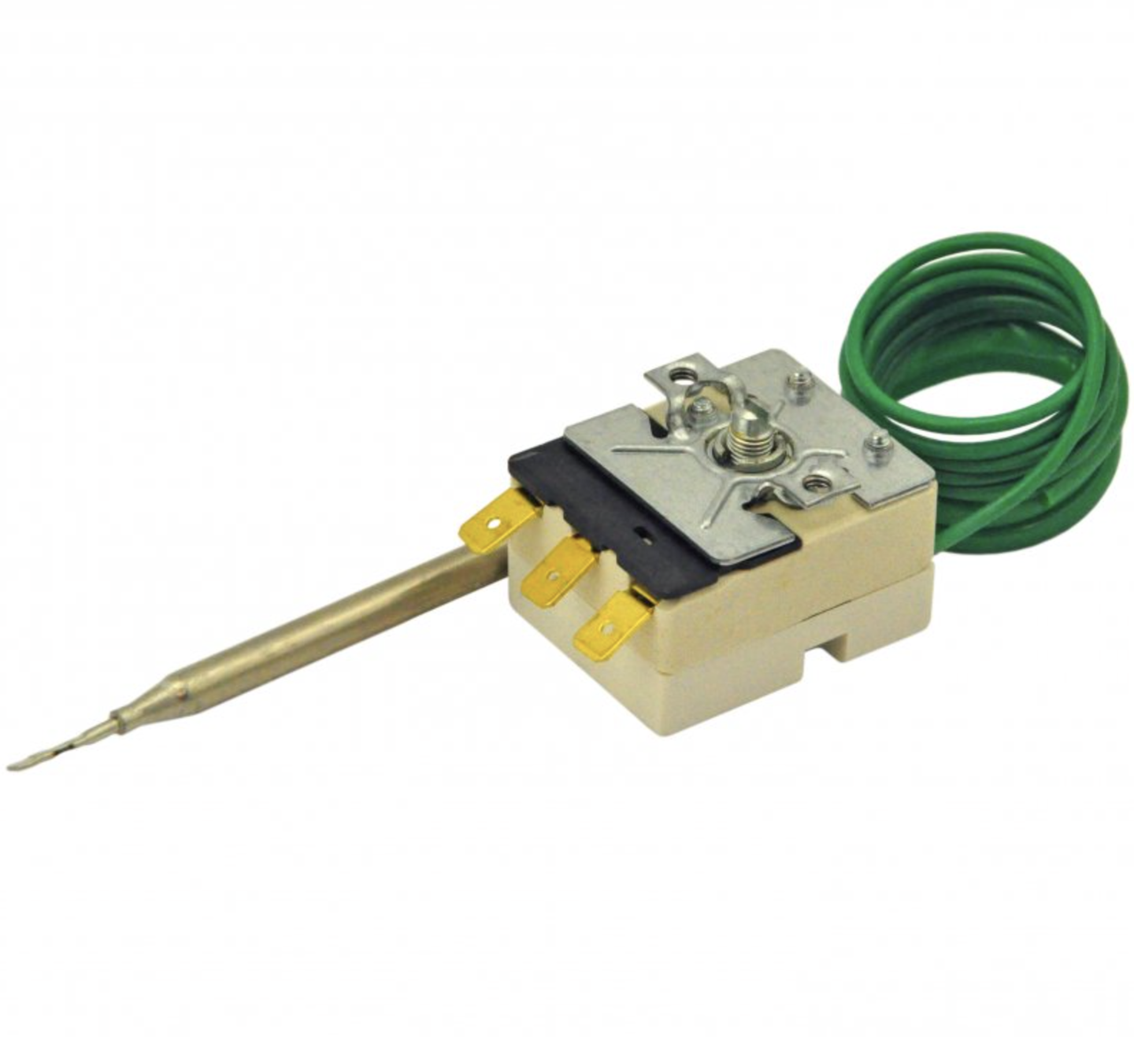 Термостат EGO 55.13212.640 (29°-83°C 1-pole 1CO 16A Changeover contact Sensor 113/Ø6mm Capillary 870mm)