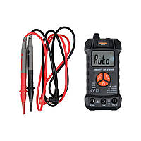 Мультиметр 0-10 А 0-600 В AC/D з LCD-дисплеєм (живлення 2x1.5V; AAA) SMART з фуннцією TRUE RMS Sthor 81772