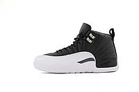 Nike Air Jordan 12 Retro Black черные баскетбольные кроссовки