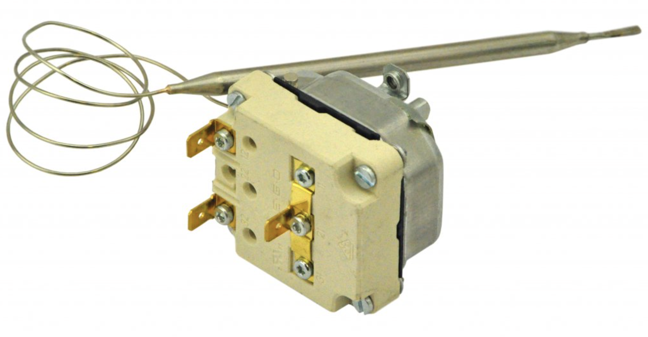 Термостат EGO 55.34011.230 (20°-80°C 2-pole Sensor 129/Ø6mm Capillary 400mm)