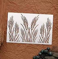 Трафарет Колоски