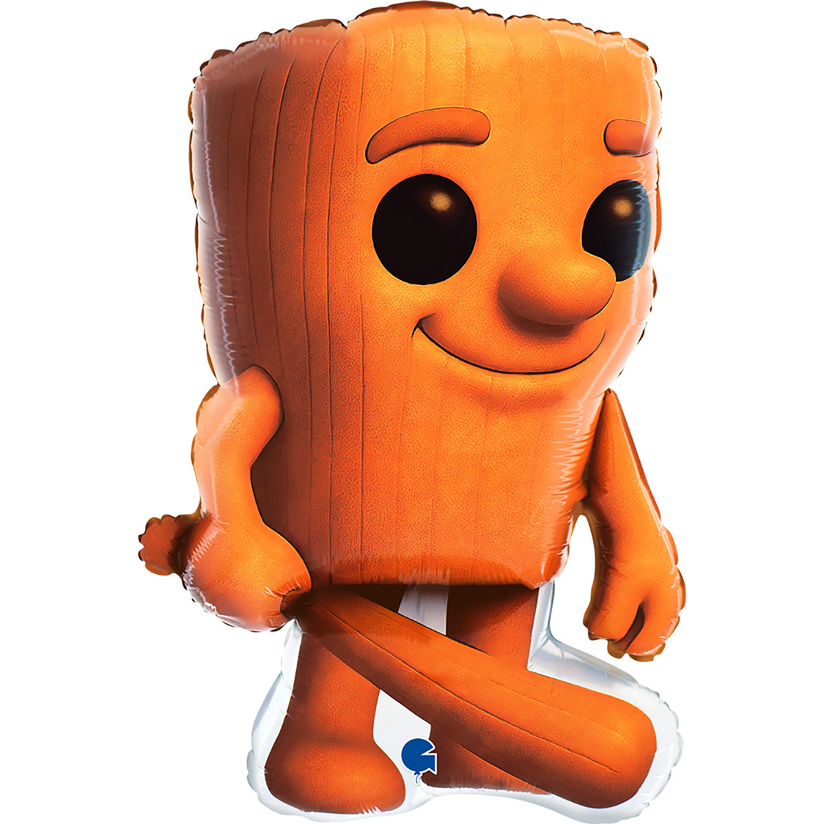 Фольгована кулька Grabo 24" Брейнрот Тунг Тунг Тунг Сахур 39×59 см | Brainrot Tung Tung Tung Sahur