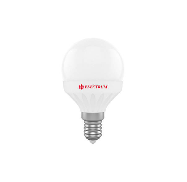 Лампа світлодіодна D45 4W Е14 4000К 340 Lm ELECTRUM