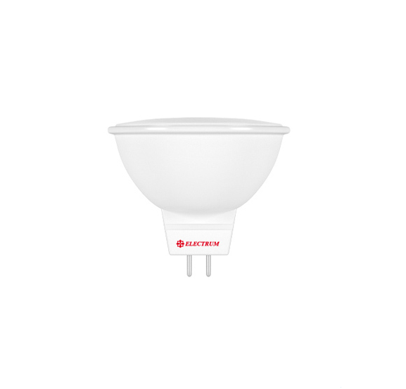 Лампа світлодіодна LED MR16 5 W 105° GU5.3 4000 К 220 В ELECTRUM 