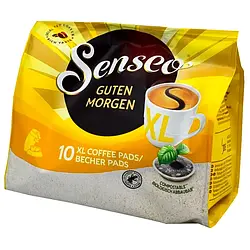 Кава в чалдах Senseo Guten Morgen Strong XL 10 монодоз Philips Senseo 62 мм Нідерланди