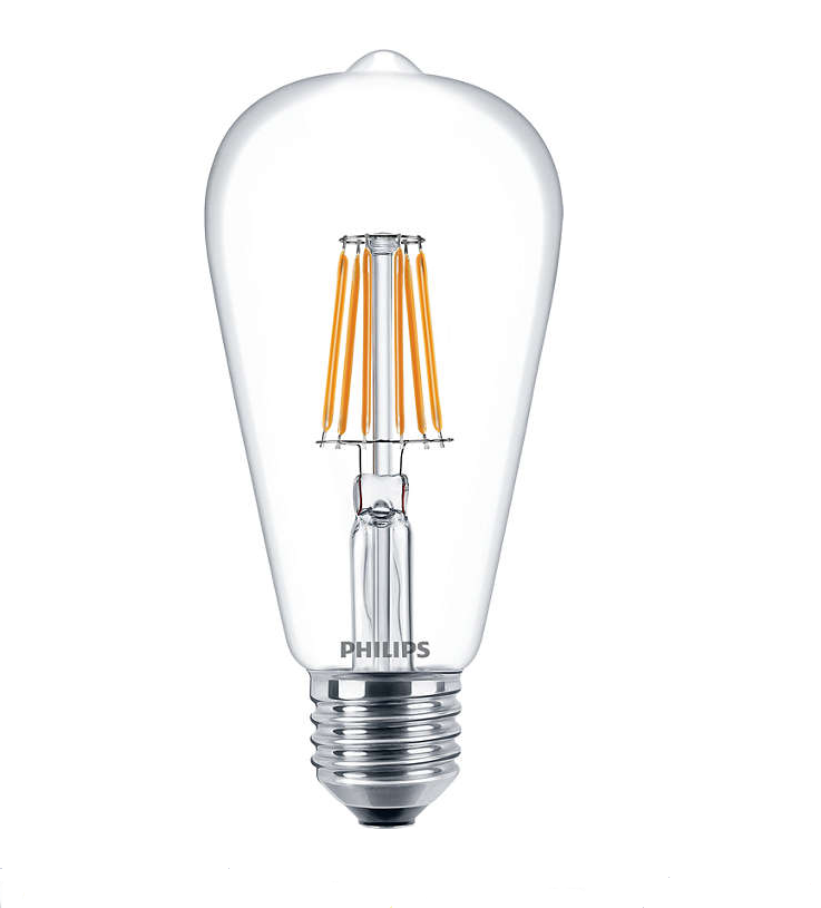 Лампа світлодіодна LED Fila 7,5 - 70W E27 WW ST64 ND PHILIPS