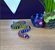 Іграшка 3Д змія в яйці. Яйце дракона з рухомою змійкою всередині