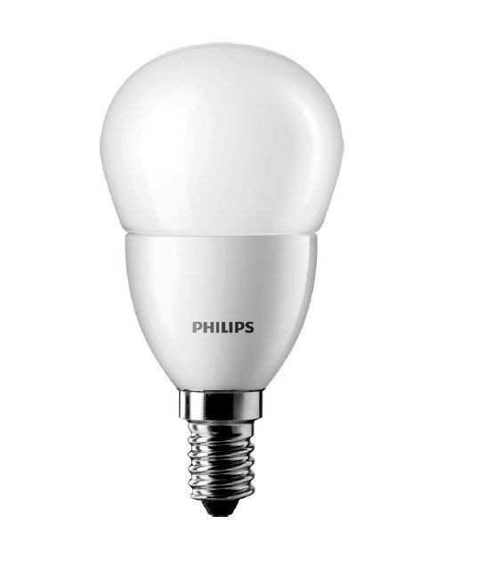 Лампа світлодіодна CorePro LEDluster 5,5 — 40 W E14 4000 К 470 Lm P45 (люстра) PHILIPS