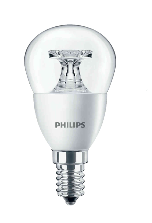 Лампа світлодіодна Corepro LEDlustre 5,5 - 40W E14 4000К 520 Lm P45 (шар) CL PHILIPS