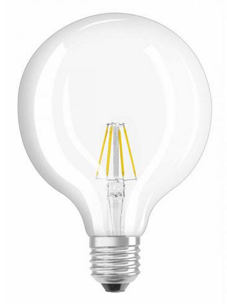 Лампа LED GLOB CL G125 60 7W 2700К FIL E27 OSRAM 4099854054174