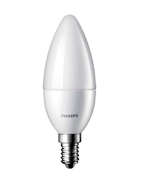 Лампа світлодіодна CorePro LEDcandle 4 — 25 W E14 2700 К B35 (свічка) FR PHILIPS