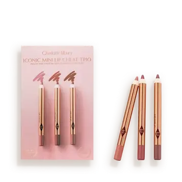 Charlotte Tilbury Mini Iconic Lip Cheat Lip Liner Trio — набір міні-олівців для губ