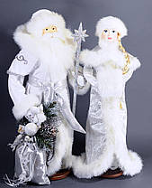 Парочка Дід Мороз і Снігуронька під ялинку 0471/0559, фото 3