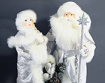 Парочка Дід Мороз і Снігуронька під ялинку 0471/0559, фото 5