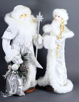 Парочка Дід Мороз і Снігуронька під ялинку 0471/0559, фото 1