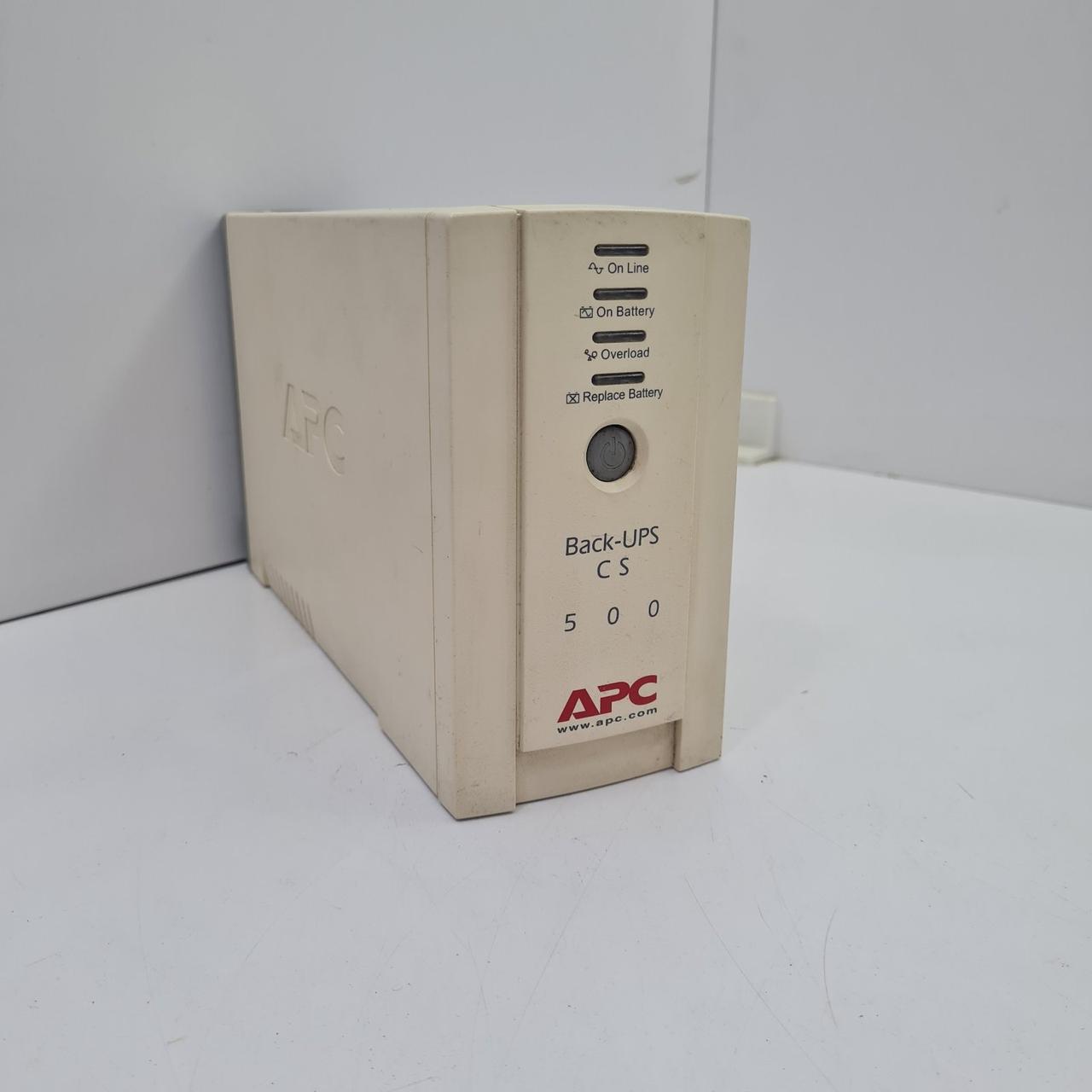 APC Back-UPS CS 500 (500 ВА, 300 Вт), Б/В, без акумулятора, фото 1