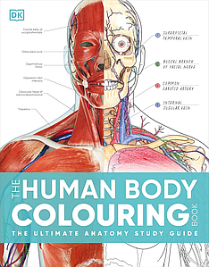 Книга The Human Body Colouring Book: The Ultimate Anatomy Study Guide