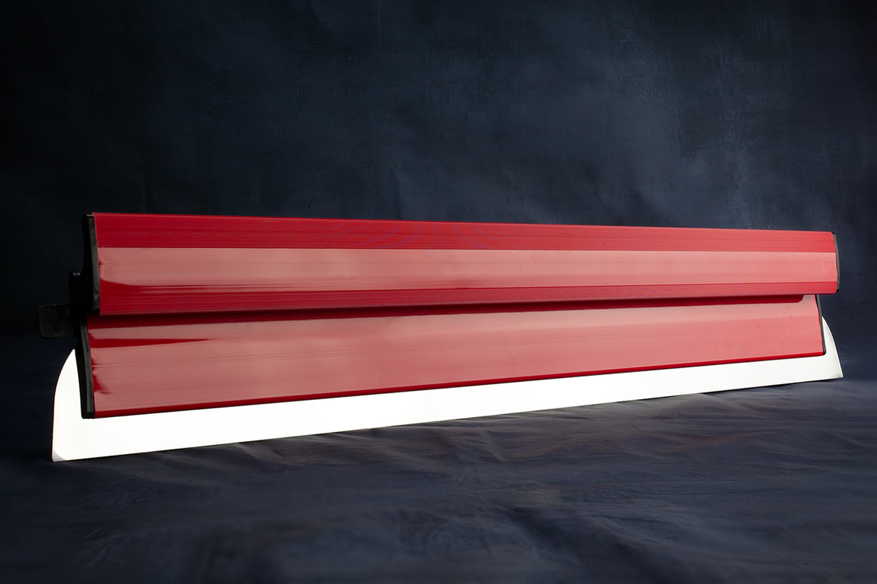 Шпатель механічний 1000 х 0,5 мм малярський нержавіючий пластикова ручка, фото 1