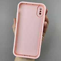 Чохол для iPhone Xs Max рожевий чохол із принтом із тюльпанами на телефон айфон хс макс r02h, фото 2