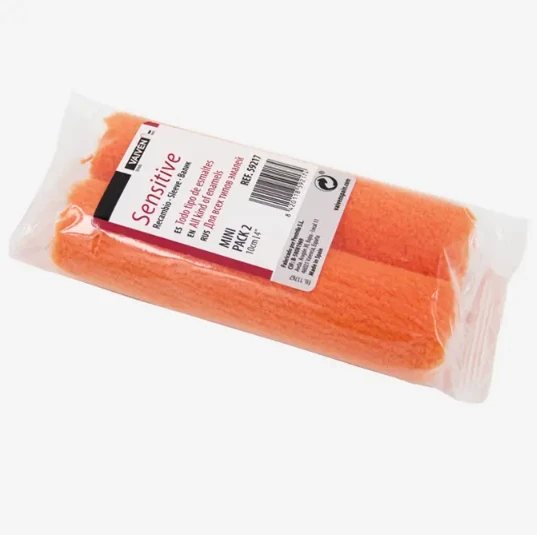 Валик малярний ПАК 2 шт велюровий Sensitive Vaiven SPAIN 10 см бюгельна система