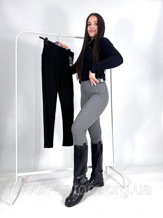 Лосіни жіночі на флісі оптом Blue Fashion оптом лот 9 - шт, ціна - 10.5 Є, фото 1