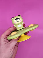 Іграшка для ванни з присоскою, спінер дитячий "потрійний" (колір в асортименті)