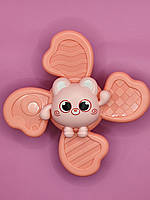 Іграшка для ванни з присоскою, спінер дитячий "квадро" (колір в асортименті)