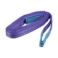 Строп пасовий з поліестеру 2 петлі по 20 см (загальна l=3 м) ширина 30 мм (максимальне навантаження 1 т) Vorel 82267