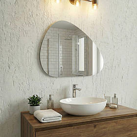 Дзеркало фігурне безрамне 600х800 мм