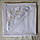 Крижму Голуб миру бавовняна біла махра 100х80 см (КР-04), фото 3