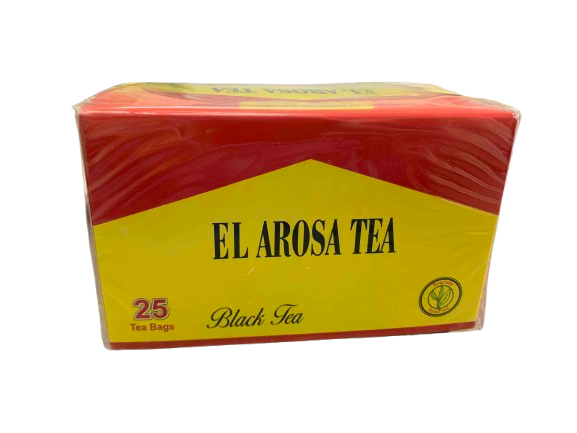 Чай Єгипетський преміум класу El Arosa Tea Чорний чай Al Arosa  (25 пакетиків), фото 1