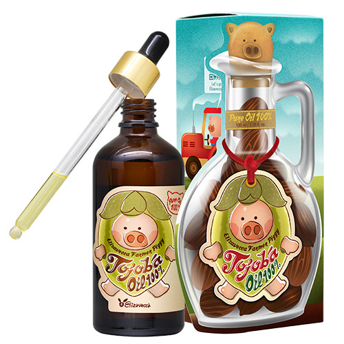 Олія Жожоба Elizavecca Farmer Piggy Jojoba Oil 100%, 100 мл
