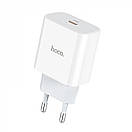 Home Charger 30W PD C to Lightning Cable (1m) Hoco C76A Pro — White, фото 3