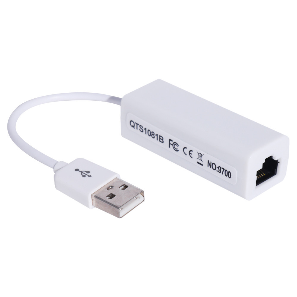 USB Ethernet Adapter 10/100 Mbps QTS1081B, фото 1