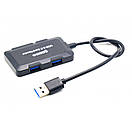 HUB USB 2 in 1 Combo Card Reader + HUB, фото 3