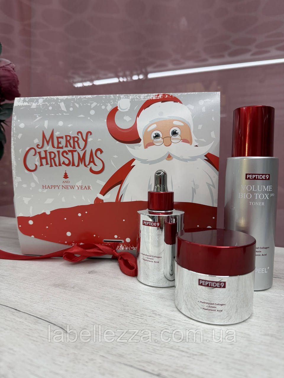 Набір medi peel peptide 9 volume: крем для обличчя, сироватка, тонік