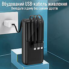 Повербанк для роутера Linkage LKP-58 30000 mAh комплект живлення Powerbank + USB шнур для вай фай роутера 12V, фото 4