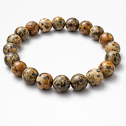 Яшма Леопардова Ø10 браслет, 0539ТЯ