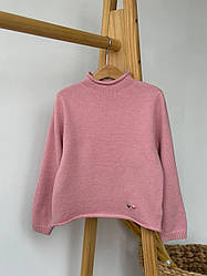 Гольф для дівчинки з вишивкою сердечка Рожевий 236057, 117, Tongyi, Рожевий, Для дівчаток, Зима, 104