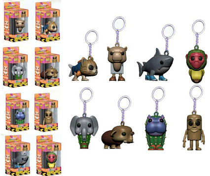 Брелок монстр, 8 видів, 6x14x5 см (98382)