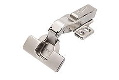 Меблева петля для ДСП кутова накладна Clip-on GIFF PRIME 135* d=35 Н=0 нікель